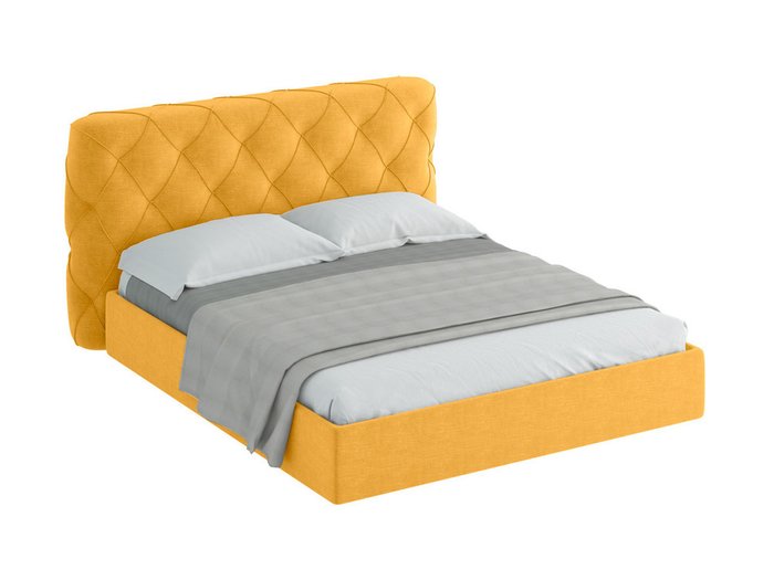 Кровать Ember горчичного цвета 180х200