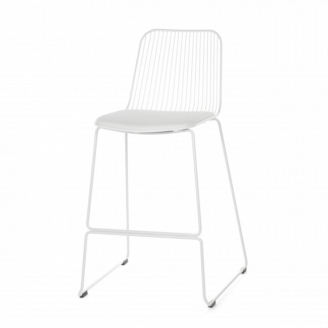 Барный стул Vivo белого цвета