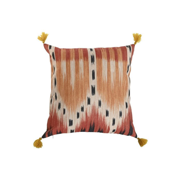 Декоративная подушка Boho 45x45 бежево-коричневого цвета
