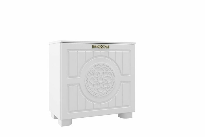 Комплект мебели для прихожей Монблан белого цвета - купить Гарнитуры для прихожей по цене 18909.0