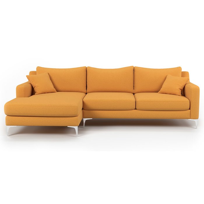 Угловой диван Mendini ST желтого цвета - купить Угловые диваны по цене 93200.0