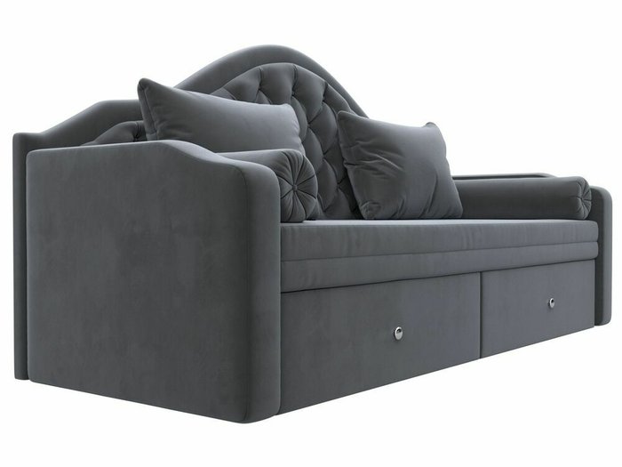 Диван-кровать Сойер серого цвета - лучшие Прямые диваны в INMYROOM