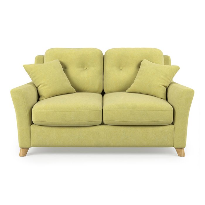 Диван-кровать Raf MT двухместный светло-зеленого цвета - купить Прямые диваны по цене 56300.0