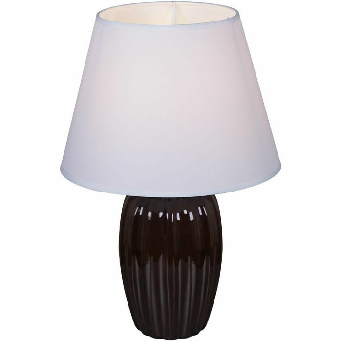 Настольная лампа 98065-0.7-01 (ткань, цвет белый)