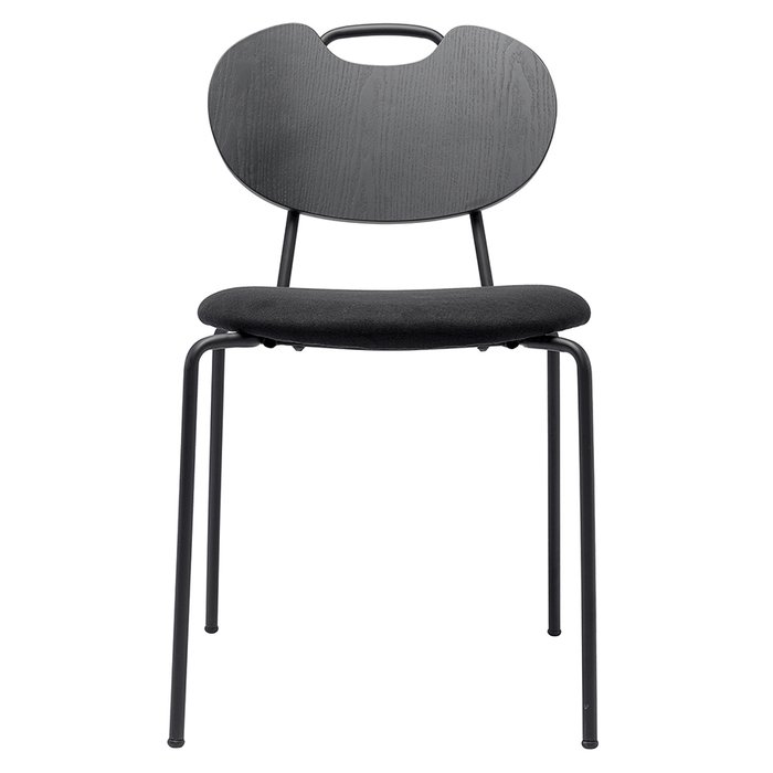 Стул Hillen черного цвета - купить Обеденные стулья по цене 11300.0
