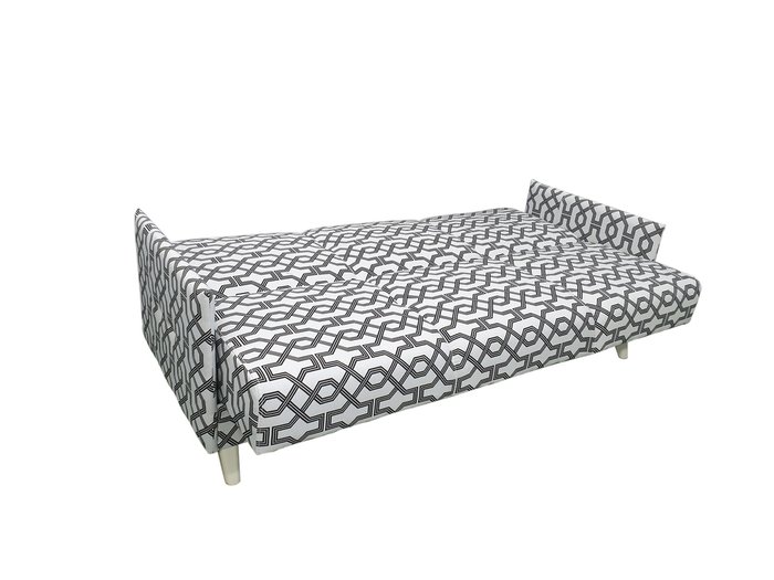 Диван-кровать Scandi бело-черного цвета - лучшие Прямые диваны в INMYROOM
