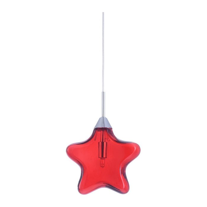 Подвесной светильник Star красного цвета - купить Подвесные светильники по цене 1710.0