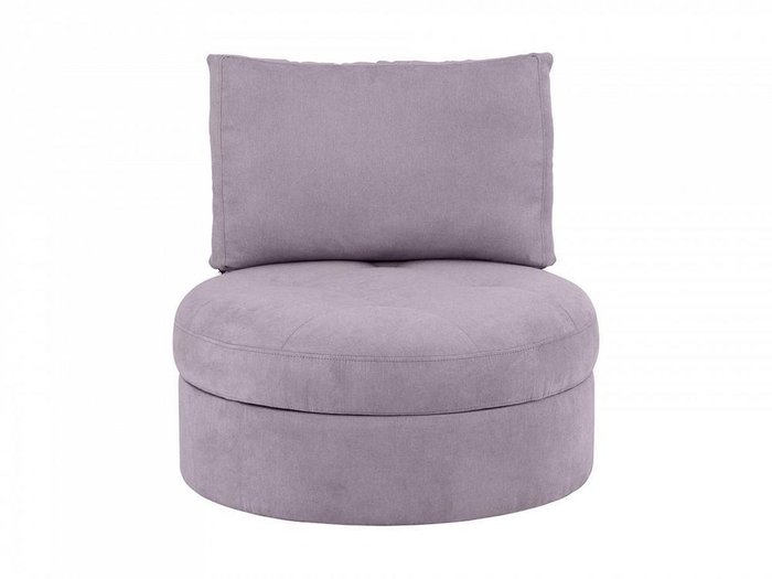 Кресло Wing Round лилового цвета