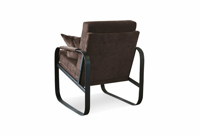 Кресло Фил коричневого цвета - купить Интерьерные кресла по цене 37185.0