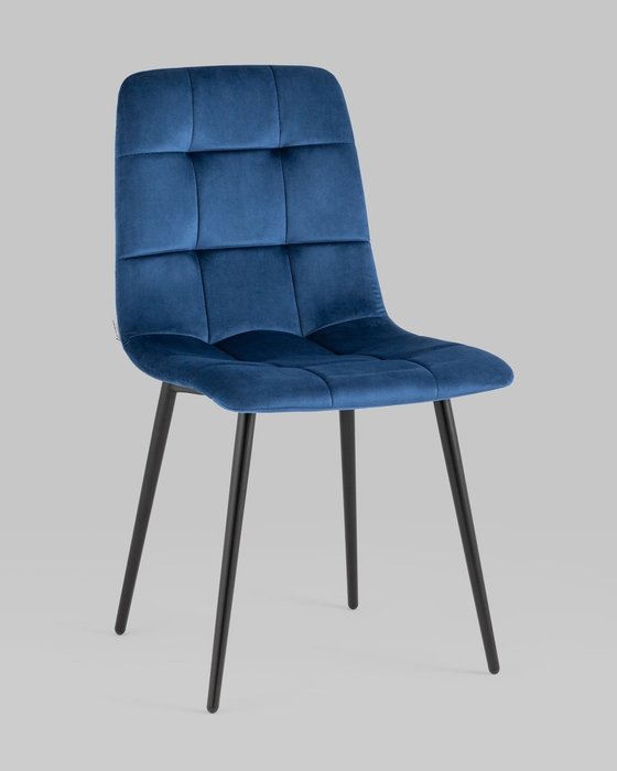 Стул Одди синего цвета - купить Обеденные стулья по цене 4290.0