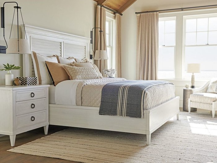 Кровать Бриз 160х200 белого цвета - купить Кровати для спальни по цене 181200.0