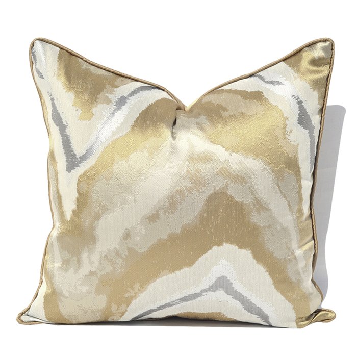 Декоративная подушка Magma золотистого цвета