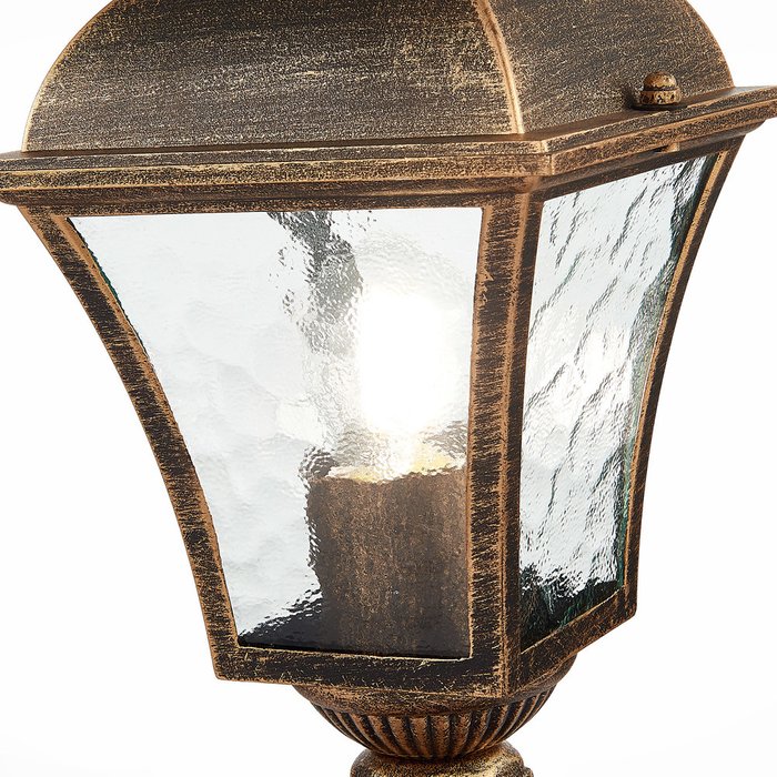 Светильник уличный наземный Domenico бронзового цвета - лучшие Наземные светильники в INMYROOM