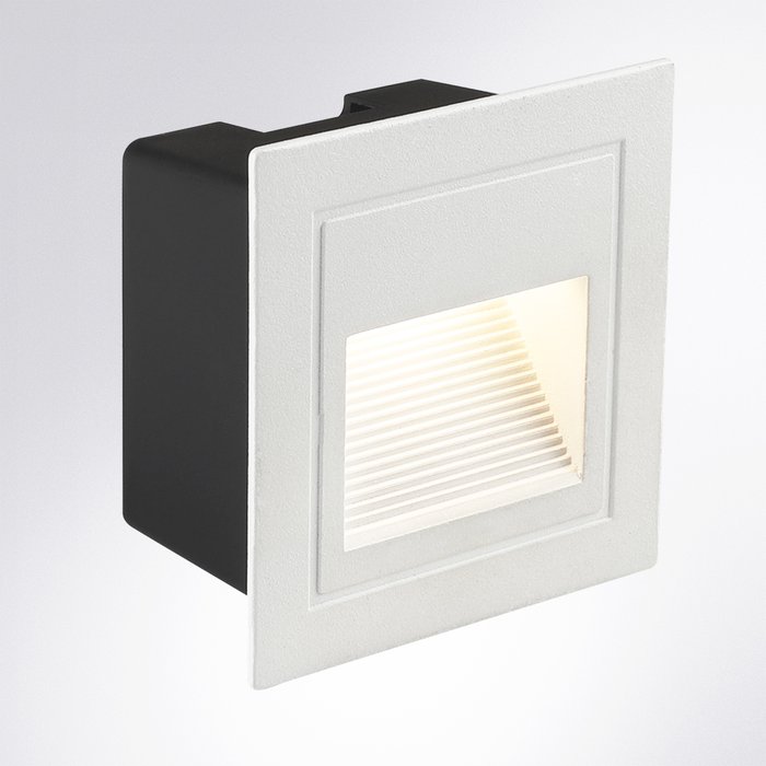 Подсветка для лестниц Arte Lamp PIAZZA A7325IN-1WH - купить Настенные уличные светильники по цене 1090.0 Подсветка для лестниц Arte Lamp PIAZZA A7325IN-1WH - купить Настенные уличные светильники по цене 1090.0