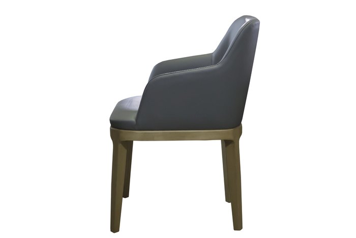 Полукресло Marrone серого цвета - купить Интерьерные кресла по цене 27060.0