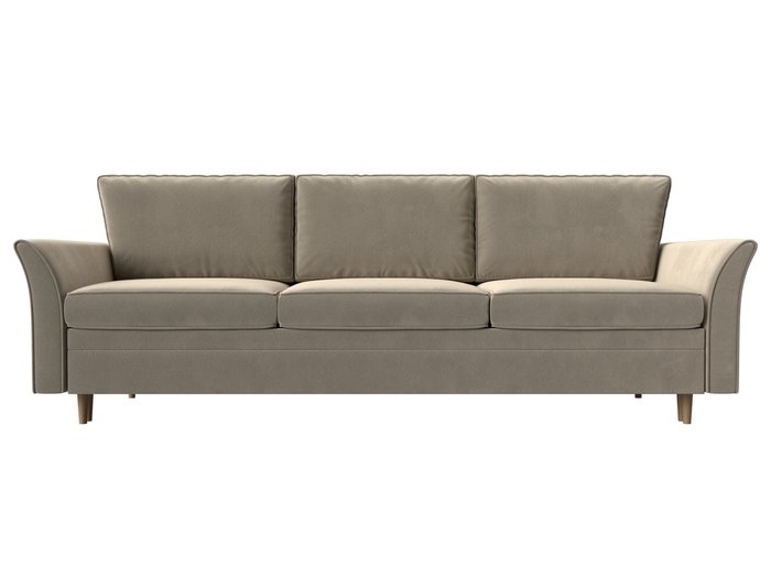 Прямой диван-кровать София бежевого цвета - купить Прямые диваны по цене 54999.0