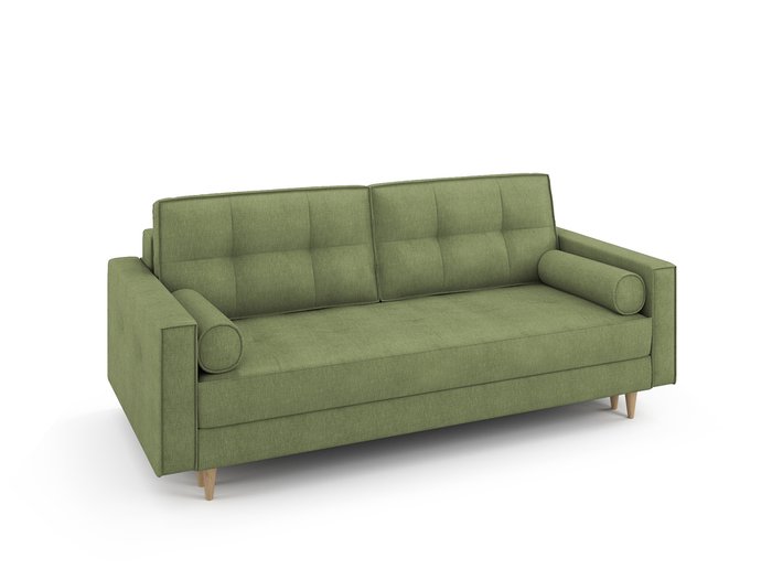 Диван раскладной Отто светло-зеленого цвета - лучшие Прямые диваны в INMYROOM