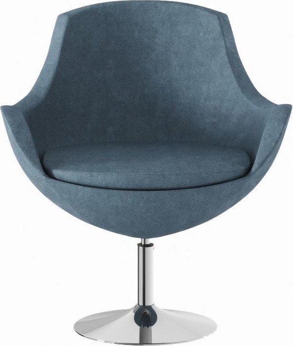 Кресло Хэми синего цвета - купить Интерьерные кресла по цене 29000.0