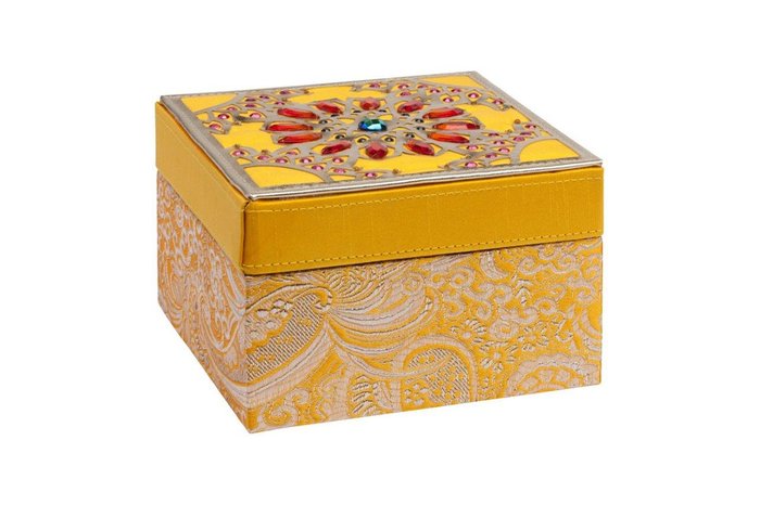 Декоративная шкатулка Blossom Yellow  - купить Шкатулки по цене 2600.0