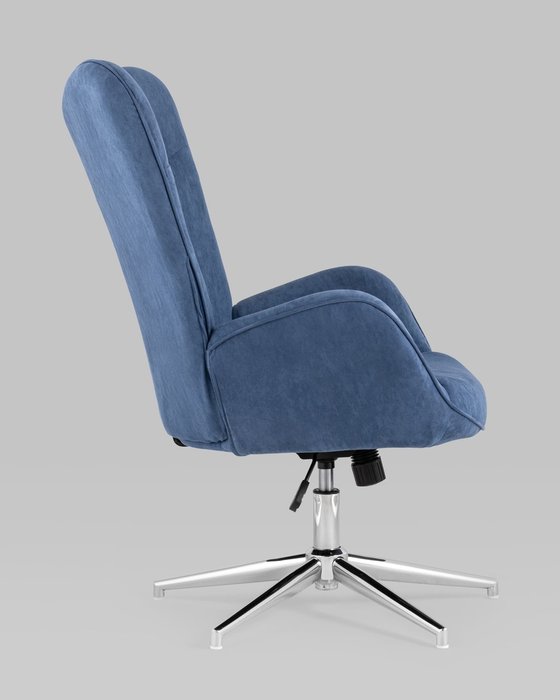 Кресло Филадельфия синего цвета - лучшие Офисные кресла в INMYROOM