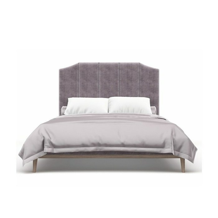Кровать Stacey 140х200 фиолетового цвета - купить Кровати для спальни по цене 151300.0