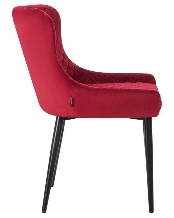 Стул обеденный Richard бордового цвета - лучшие Обеденные стулья в INMYROOM