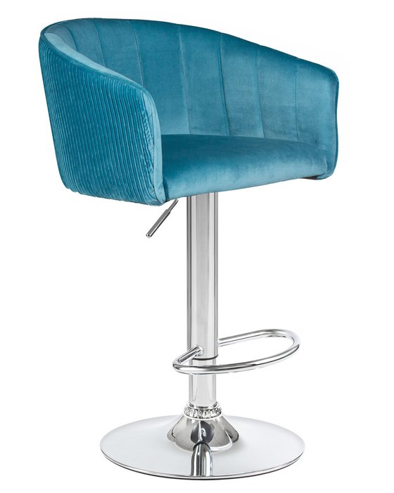 Стул барный Darcy голубого цвета - купить Барные стулья по цене 8780.0