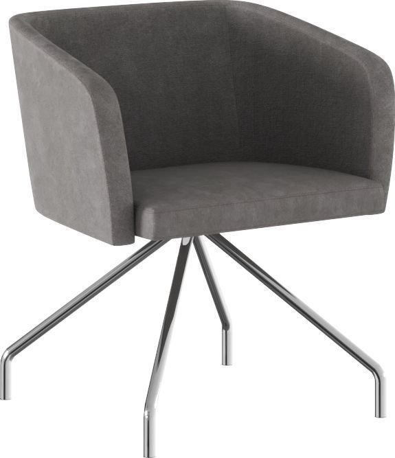 Кресло Нега grey серого цвета