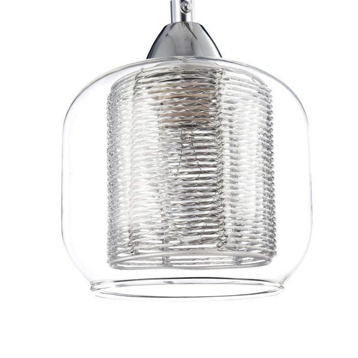 Подвесной светильник Wellington со стеклянными плафонами - купить Подвесные светильники по цене 8590.0