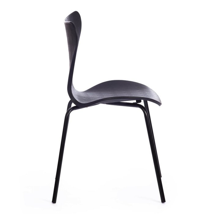 Стул Jacobsen черного цвета - купить Обеденные стулья по цене 3590.0