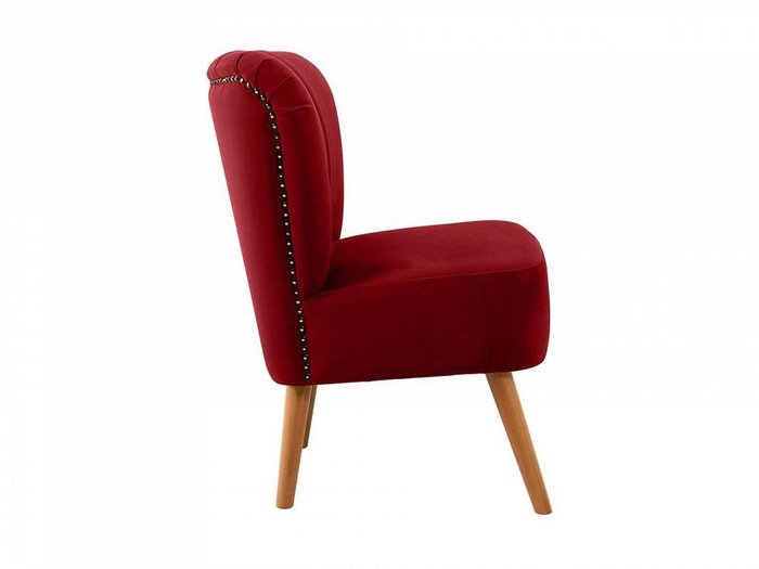 Кресло Barbara бордового цвета - лучшие Интерьерные кресла в INMYROOM
