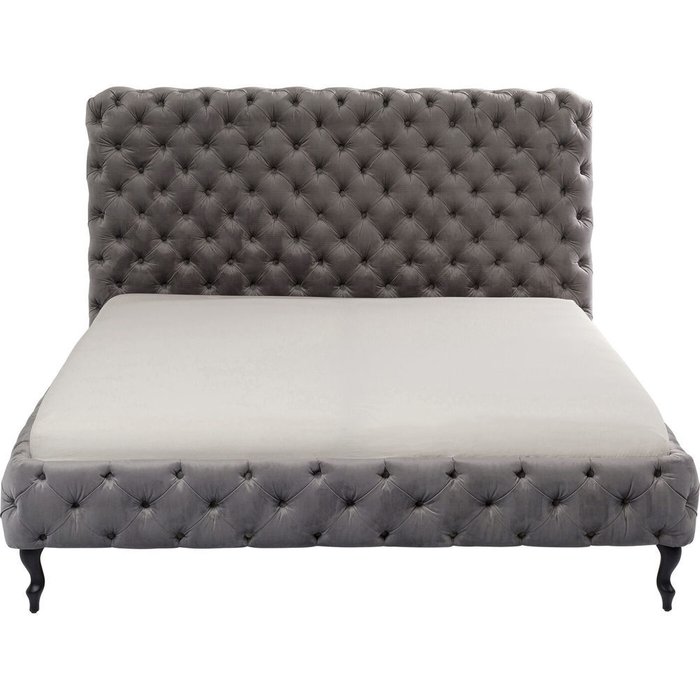 Кровать Desire 180х200 серого цвета