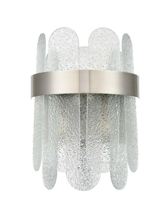 Настенный светильник Delizia цвета сатин никель - купить Бра и настенные светильники по цене 7657.0