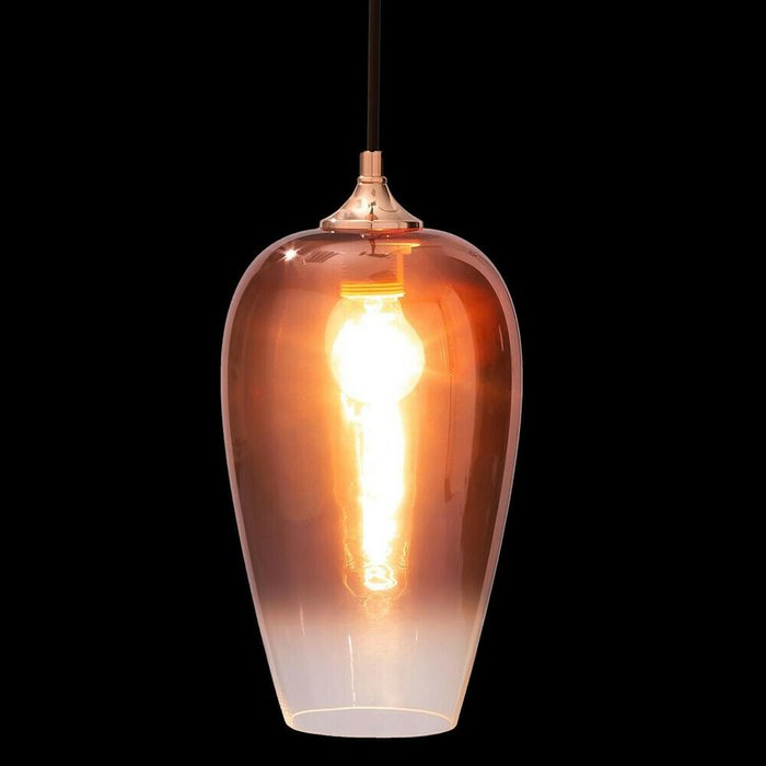 Подвесной светильник Fade Pendant Light  медного цвета - лучшие Подвесные светильники в INMYROOM