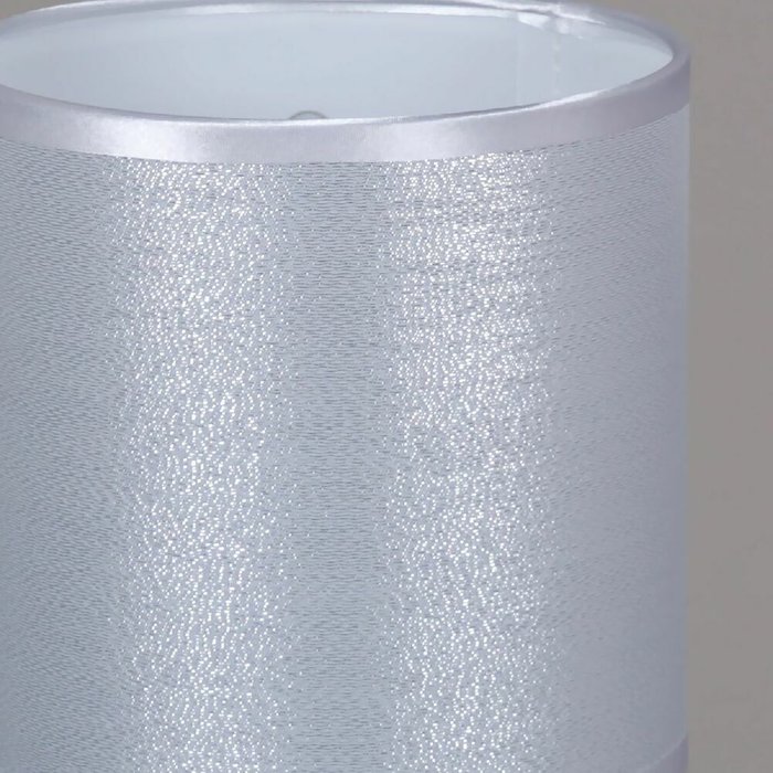 Настольная лампа 98474-0.7-01 WT (ткань, цвет серебро) - лучшие Настольные лампы в INMYROOM