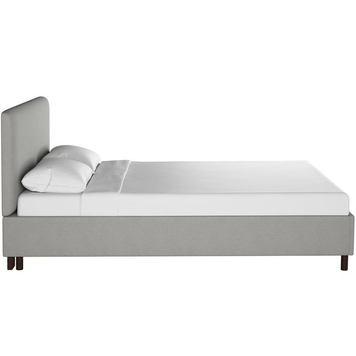 Кровать Novac Platform Gray серого цвета 180х200 - купить Кровати для спальни по цене 56000.0