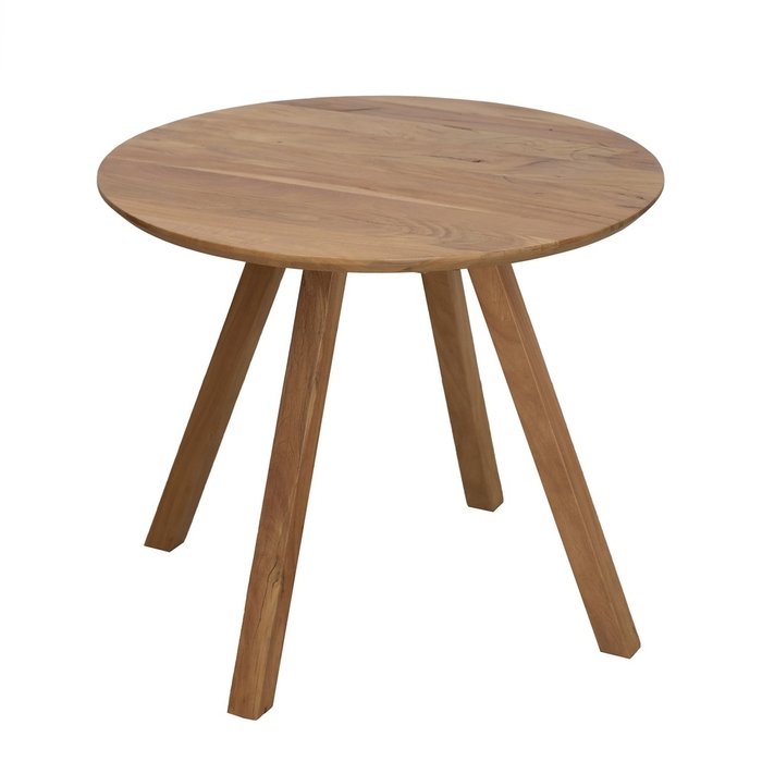 Обеденный стол из массива Санкет бежевого цвета - лучшие Обеденные столы в INMYROOM