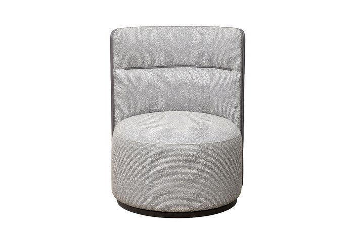 Кресло поворотное Duomo светло-серого цвета - купить Интерьерные кресла по цене 79500.0