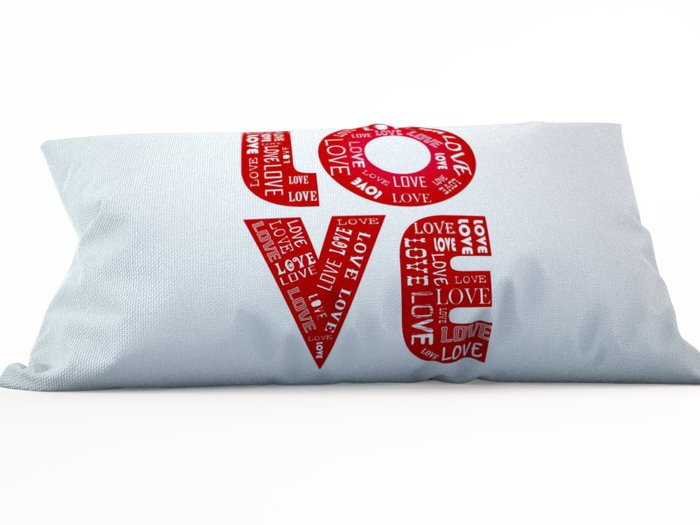 Дизайнерская подушка: Любовь