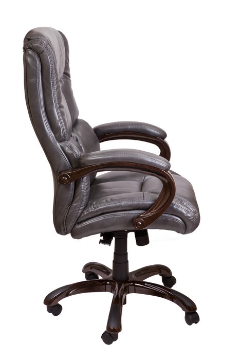 Кресло поворотное Boss темно-серого цвета - купить Офисные кресла по цене 25480.0