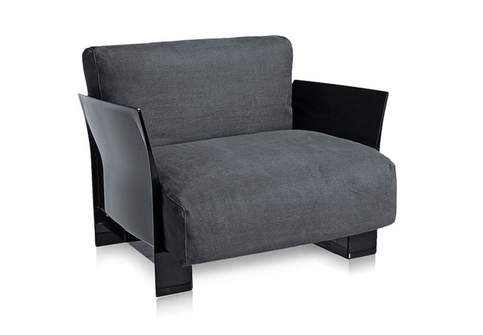 Кресло Pop темно-серого цвета