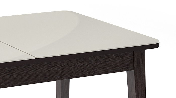 Стол раздвижной обеденный бежево-коричневого цвета - лучшие Обеденные столы в INMYROOM