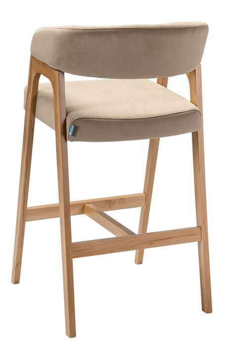 Кресло барное Baxter бежевого цвета - лучшие Барные стулья в INMYROOM