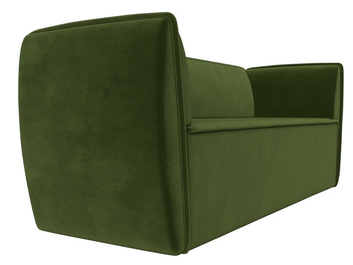 Прямой диван Бергамо зеленого цвета - лучшие Прямые диваны в INMYROOM