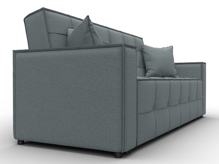 Диван-кровать Лига-067 серого цвета - лучшие Прямые диваны в INMYROOM