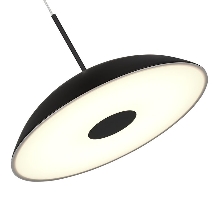 Светильник подвесной ST-Luce Черный/Черный LED 1*24W 3000K LIDO - лучшие Подвесные светильники в INMYROOM