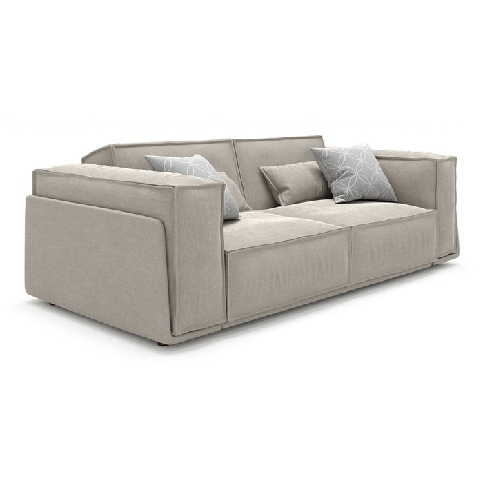 Диван-кровать Vento Classic long двухместный серого цвета - купить Прямые диваны по цене 120100.0