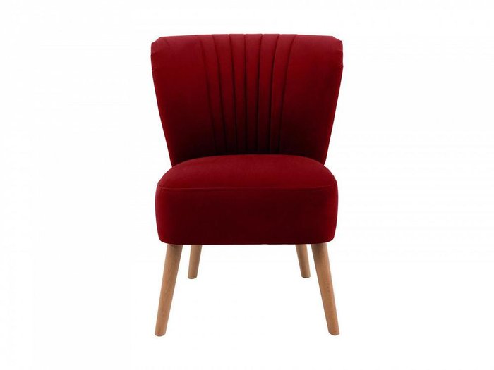 Кресло Barbara бордового цвета - купить Интерьерные кресла по цене 20340.0