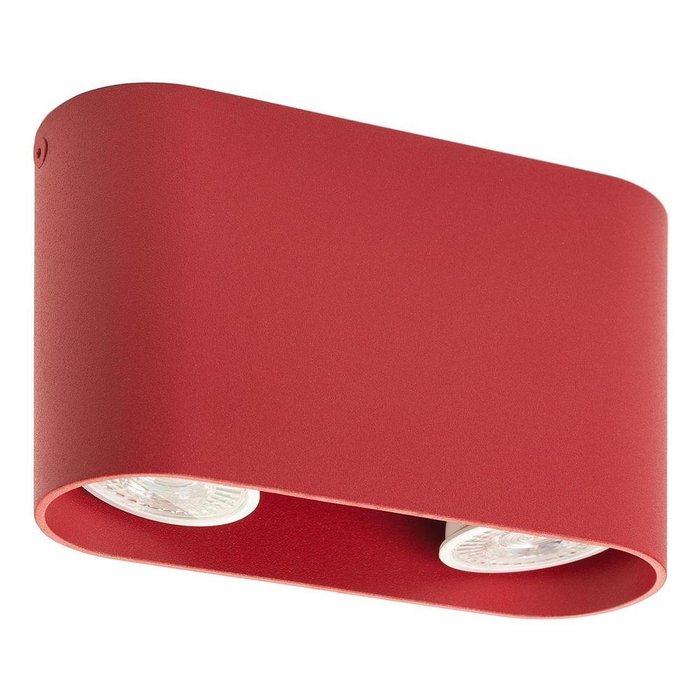 Потолочный светильник из металла красного цвета - купить Потолочные светильники по цене 4729.0