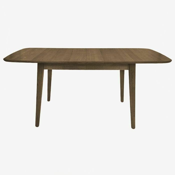 Cтол обеденный раздвижной Стокгольм из массива дуба коричневого цвета - купить Обеденные столы по цене 72900.0